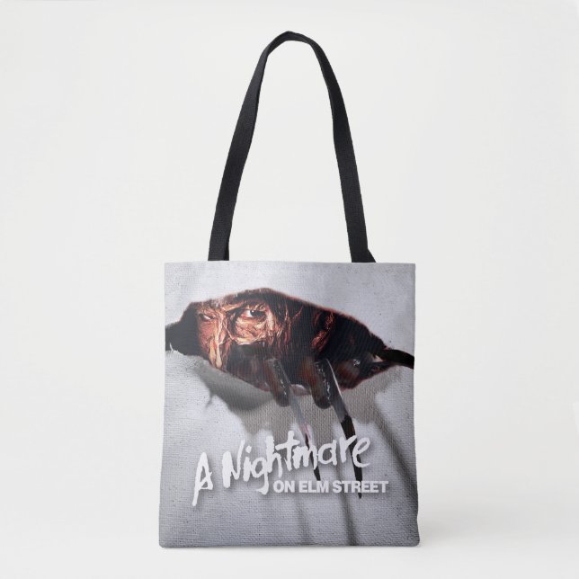 Tote Bag A Nightmare on Elm Street | Freddy Krueger Peeking (Devant)