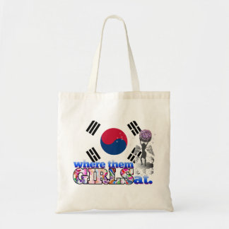 Tote Bag À où ils filles sud-coréennes ?