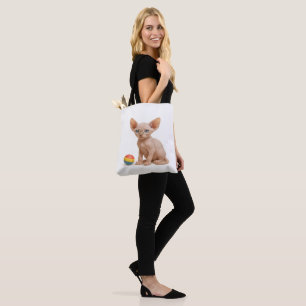 Tote Bag À Peine Contenue - Sphynx Kitten