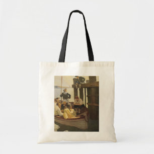 Tote Bag À Queen's Ferry par NC Wyeth, Pirates Vintage