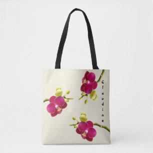Tote Bag A sophistiqué toute l'orchidée Fourre-tout
