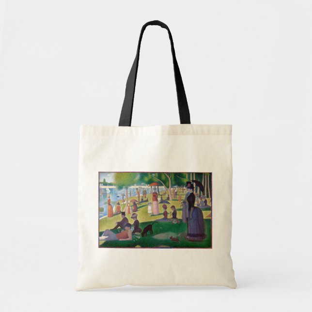 Tote Bag A Sunday Afternoon at La Grande Jatte, Seurat (Devant)