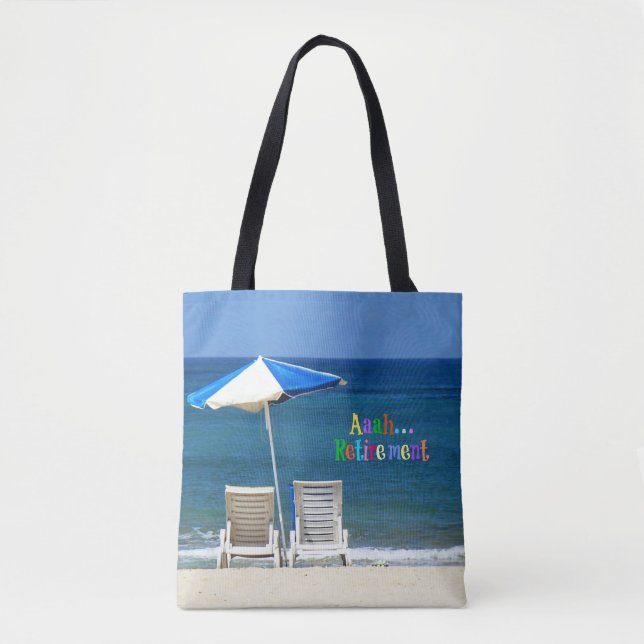 Tote Bag Aaah...Retraite (Devant)