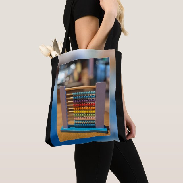 Tote Bag Abacus premier ordinateur (De près)