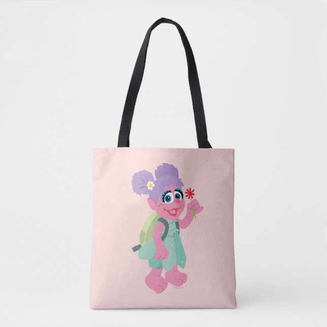 Tote Bag Abby Cadabby | Coller les marguerites (Devant)