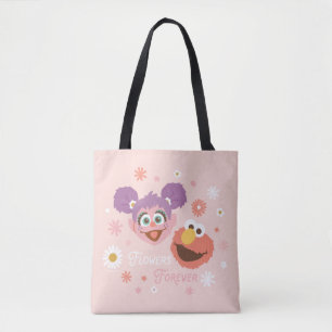 Tote Bag Abby Cadabby & Elmo Fleurs pour toujours