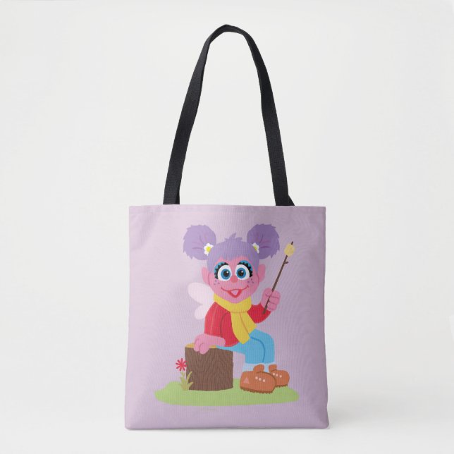 Tote Bag Abby Cadabby | Faire des S'mores (Devant)