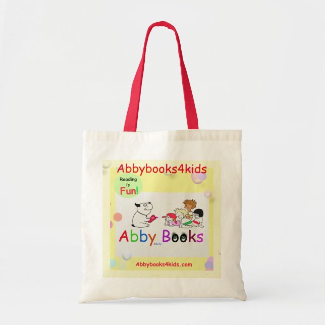 Tote Bag Abbybooks4kids (Devant)