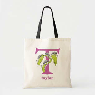 Tote Bag ABC du Dr Seuss : Lettre T - Violet   Ajouter Votr