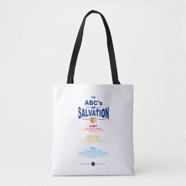 Tote Bag ABC du salut (Devant)