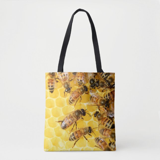 Tote Bag Abeille à miel (Devant)