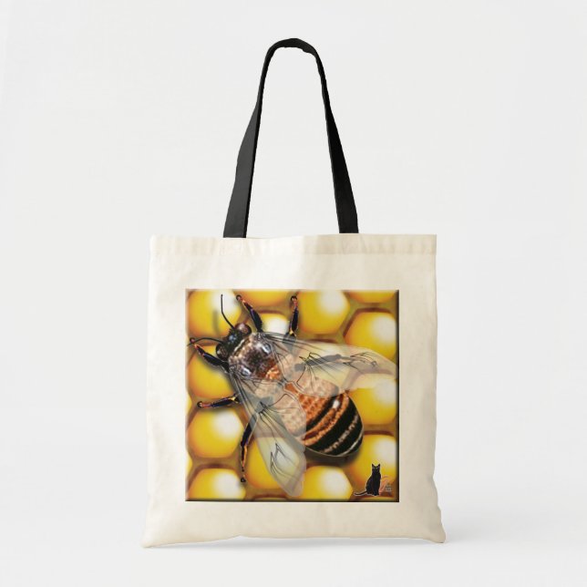 Tote Bag Abeille de miel (Devant)