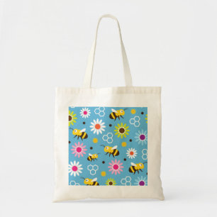 Tote Bag Abeille & Fleurs