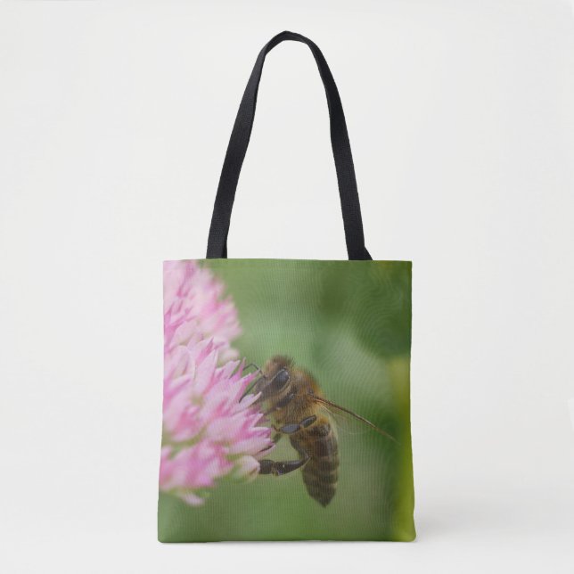 Tote Bag Abeille massive, ou peut-être ( !) autre insecte,  (Devant)