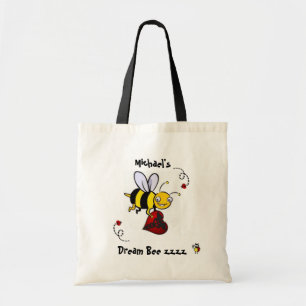 Tote Bag Abeille rêveuse de forces de défense principale