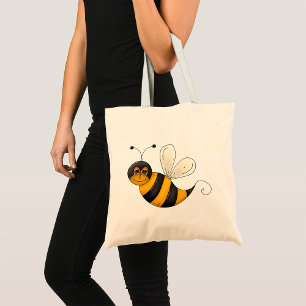 Tote Bag Abeille souriante