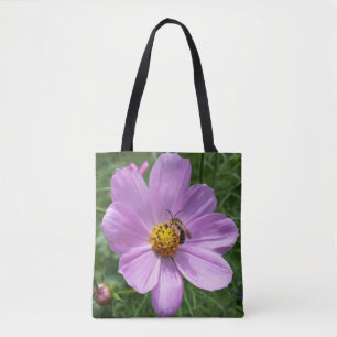 Tote Bag abeille sur fleur