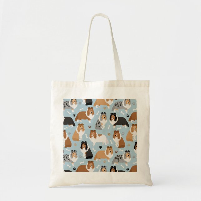 Tote Bag Abri des os et des pattes de chien (Devant)