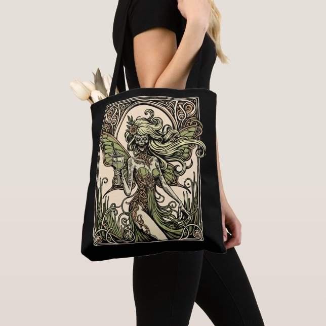 Tote Bag Absinthe Fairy (De près)