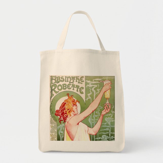 Tote Bag Absinthe Robette (Devant)