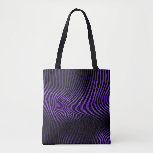 Tote Bag Abstract marble texture background with bright lin (Devant)