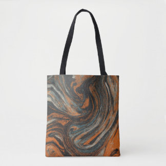 Tote Bag Abstraction Terrestre