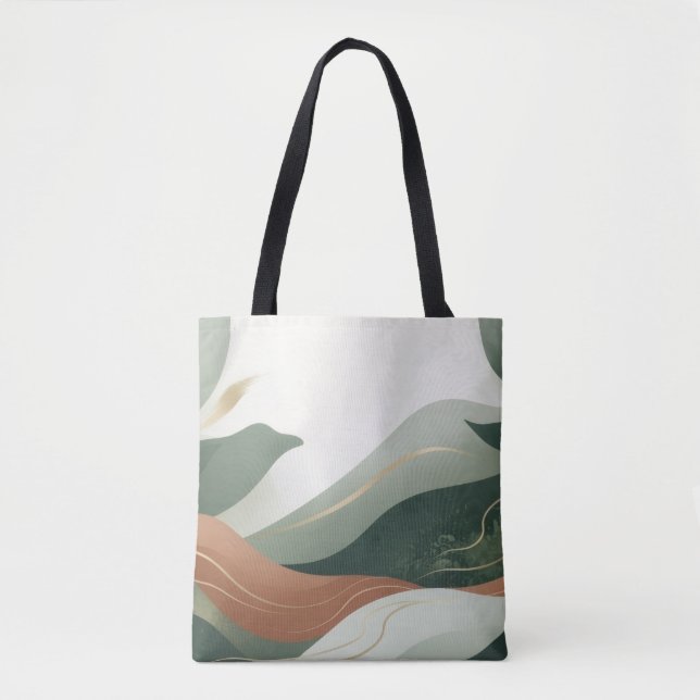 Tote Bag Abstrait (Devant)