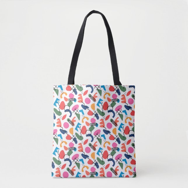 Tote Bag Abstrait (Devant)