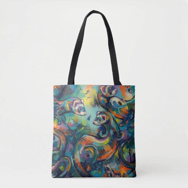 Tote Bag Abstrait  (Devant)