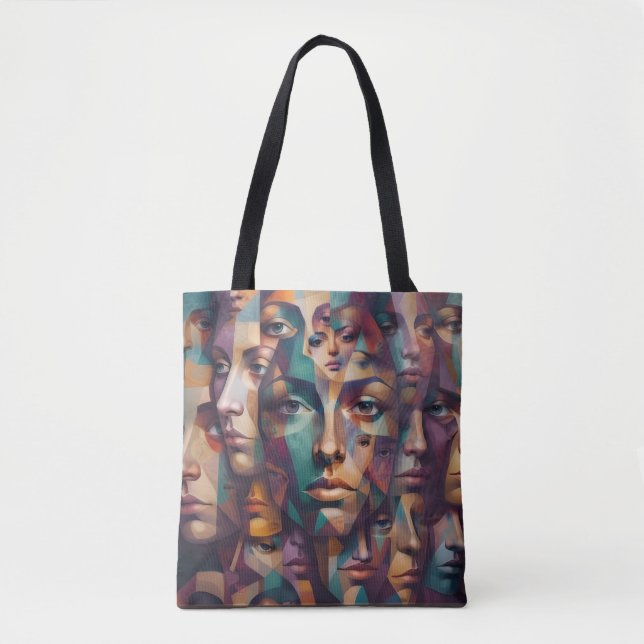 Tote Bag Abstrait (Devant)