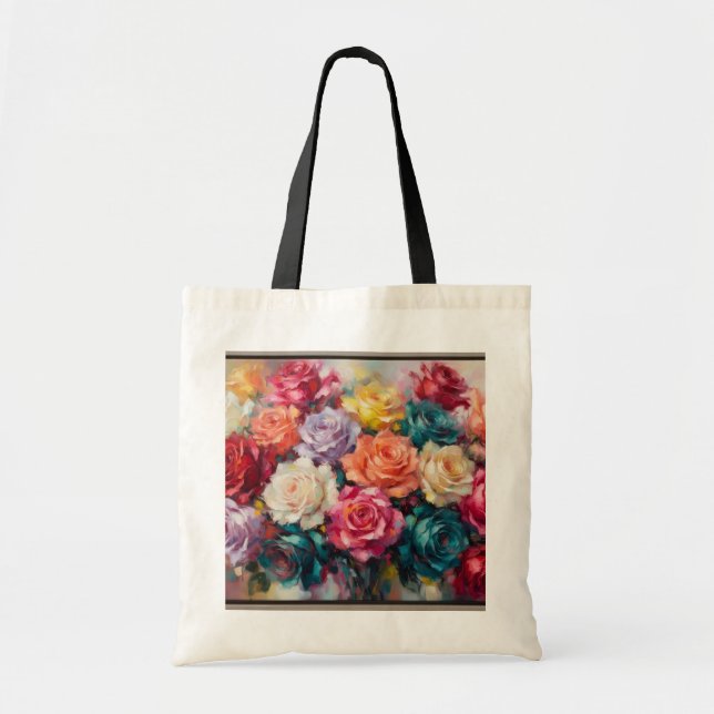 Tote Bag Abstrait (Devant)