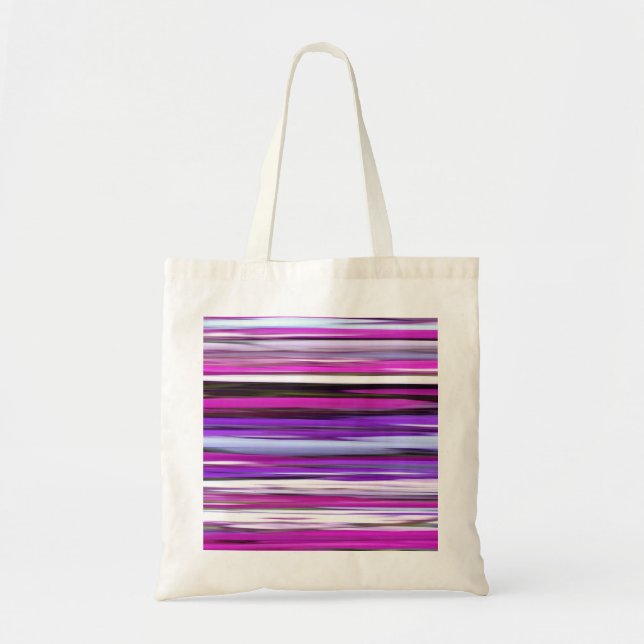 Tote Bag Abstrait #2 : Flou pourpre (Devant)