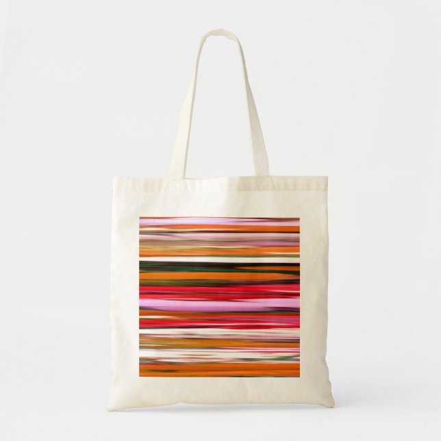 Tote Bag Abstrait #2 : Orange blur (Devant)