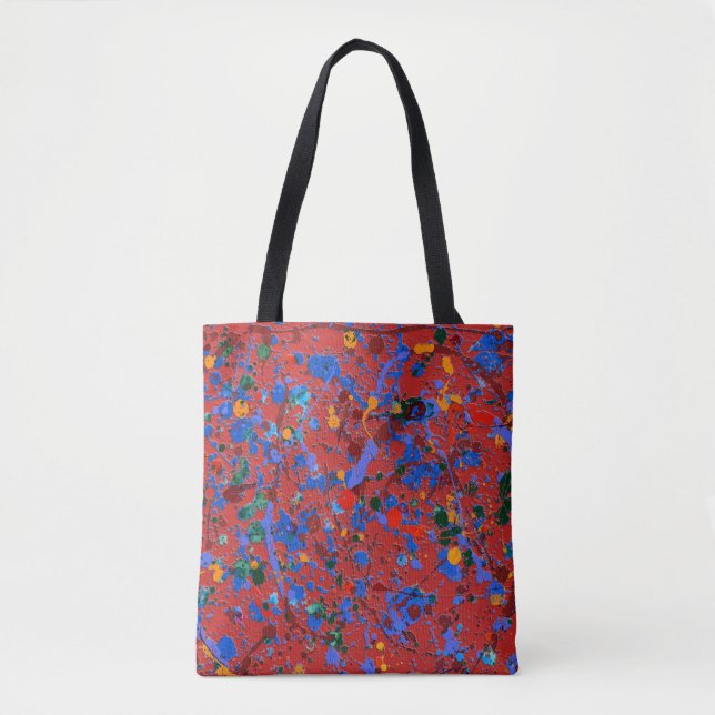 Tote Bag Abstrait #906 personnalisable (Devant)