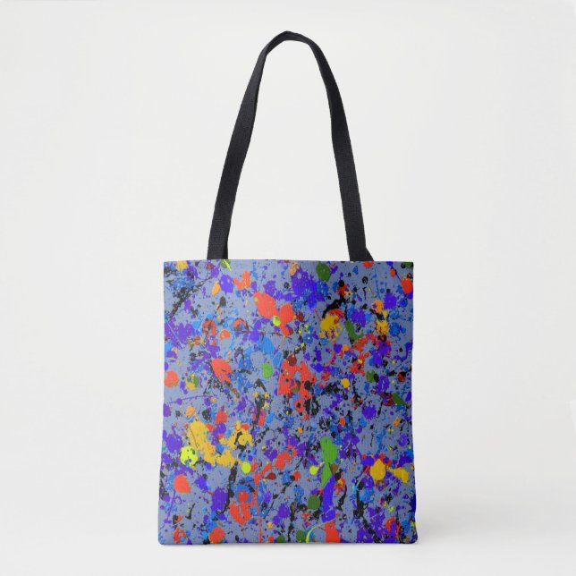 Tote Bag Abstrait #912 personnalisable (Devant)