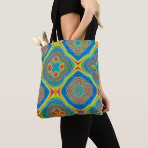 Tote Bag Abstrait coloré