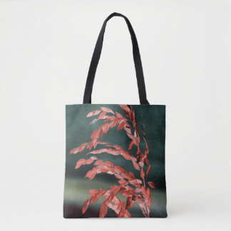 Tote Bag Abstrait d'avoine marine