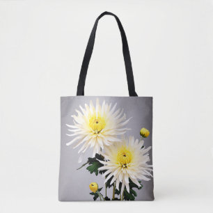 Tote Bag Abstrait de chrysanthème gras