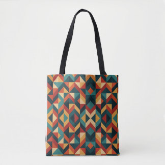Tote Bag abstrait géométrique