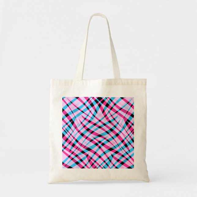 Tote Bag Abstrait, géométrique (Devant)