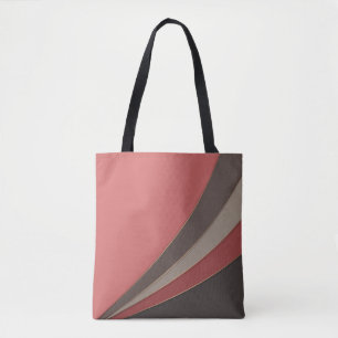 Tote Bag Abstrait imprimé simple géométrique moderne