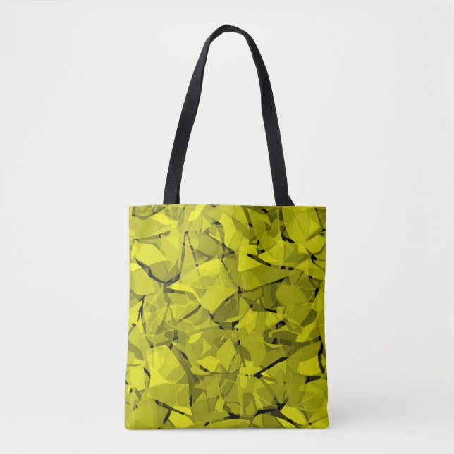 Tote Bag Abstrait mosaïque moderne en cristal mosaïque moti (Devant)