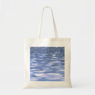 Tote Bag Abstrait n° 3 : Brillant bleu poudre
