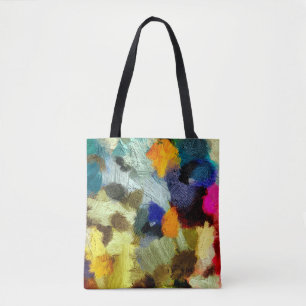 Tote Bag abstrait psychédélique grunge arrière - plan sty g