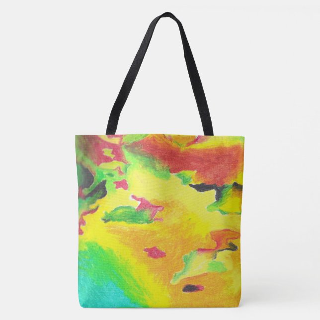 Tote Bag Abstrait thermique par AnyaC (Devant)