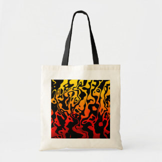 Tote Bag Abstraite spirale de lave