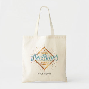 Tote Bag Abu Dhabi Émirats arabes unis Design Vintage des É