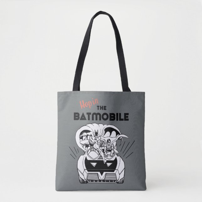 Tote Bag Accéder au Batmobile (Devant)