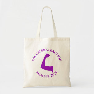 Tote Bag Accélérer l'action Journée de la femme IWD 2025