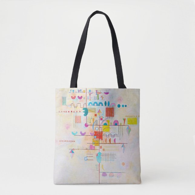 Tote Bag Accent Doux, Wassily Kandinsky (Devant)